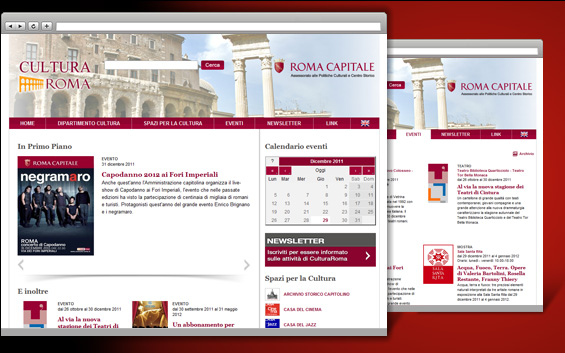 CulturaRoma Website