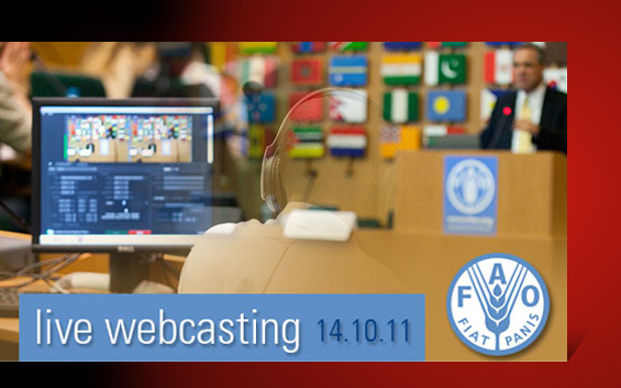 Live Webcasting and Mobile Video Streaming for FAO