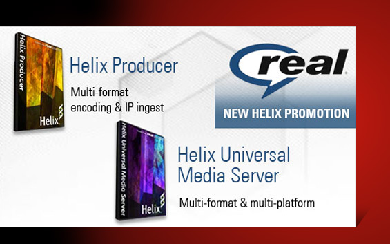  RealNetworks promotional prices on Helix products