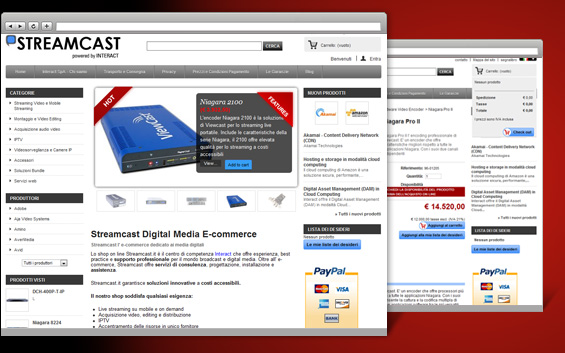 Streamcast.it - the new e-commerce for Digital Media
